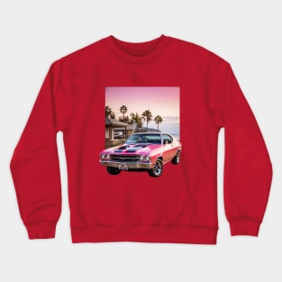 Malibu pink Crewneck Sweatshirt